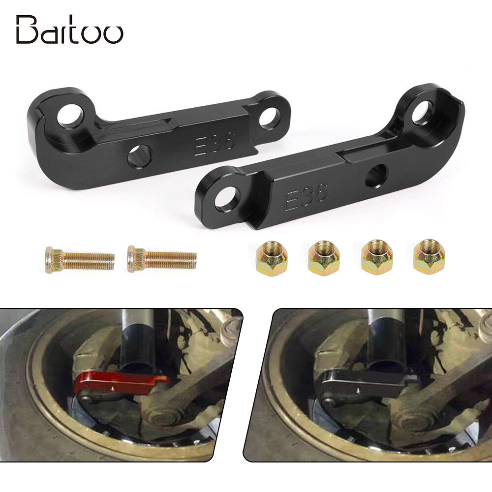 ya 3 6.23 Aluminium Steering Lock Adapter for BMW E36 Increasing Turn Angle Drift Lock Kit