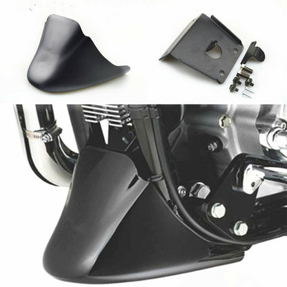 ya 5 8.7 Matte Black Chin Fairing Front Spoiler for Harley Sportster XL 883 XL1200 04-14