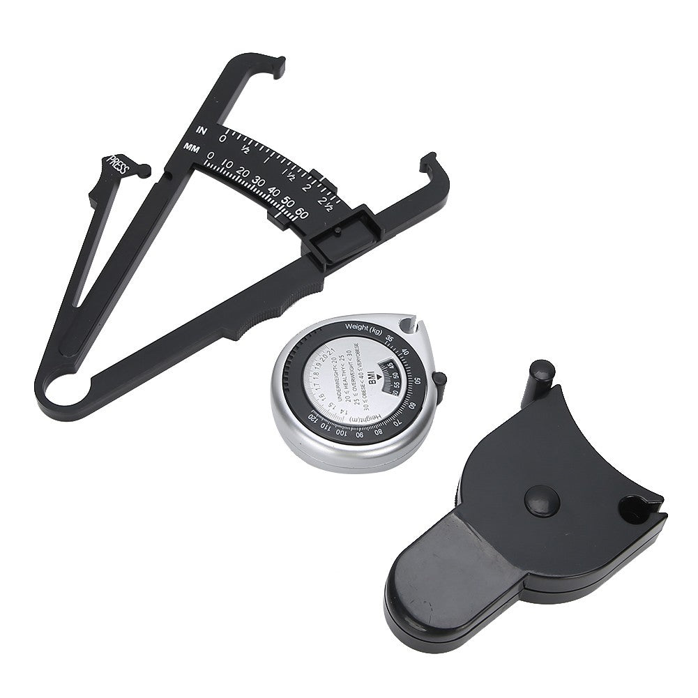 ya 14 Body Fat Tester Retractable Waist Measuring Tape BMI Measuring Tool Weight