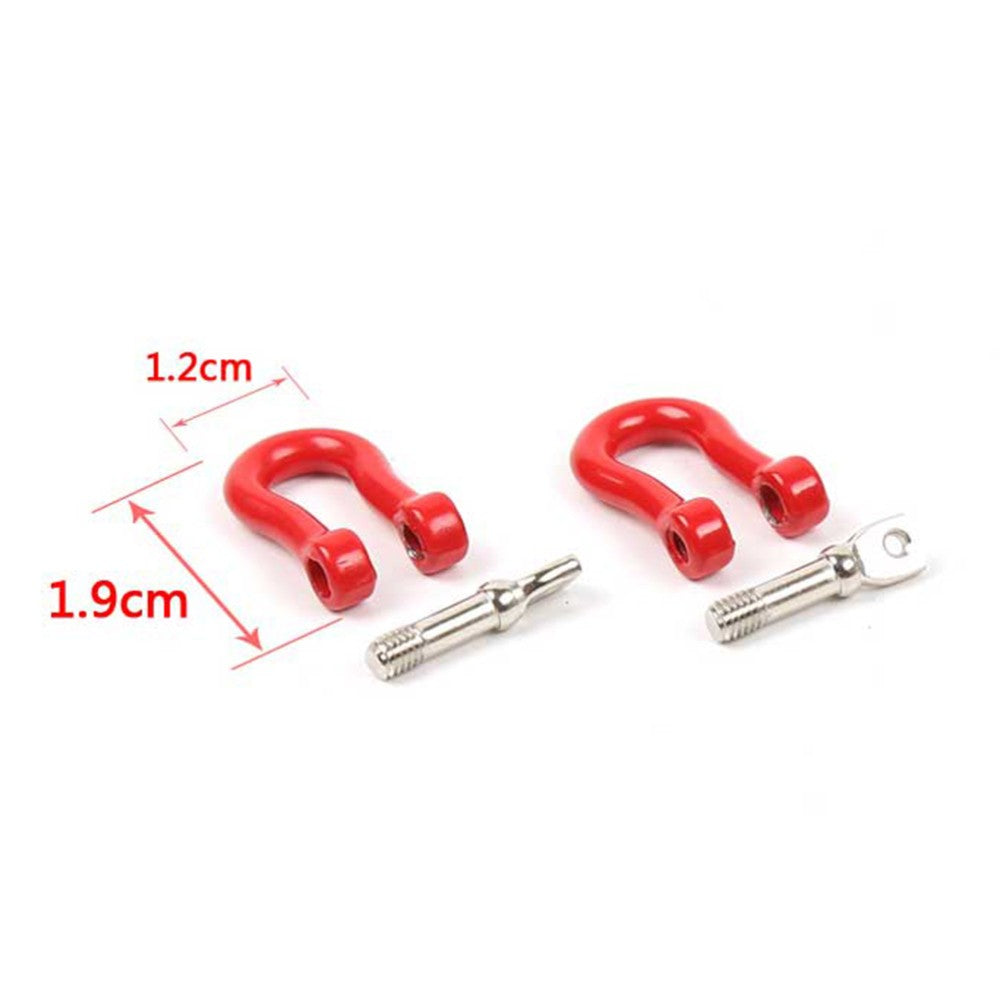 ya 2 6.26.2 Trailer Hitch Auto Hook Car Rear Tow Universal Hooks for Trucks Red