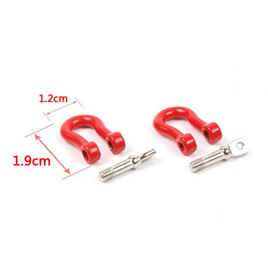 ya 2 6.26.2 Trailer Hitch Auto Hook Car Rear Tow Universal Hooks for Trucks Red