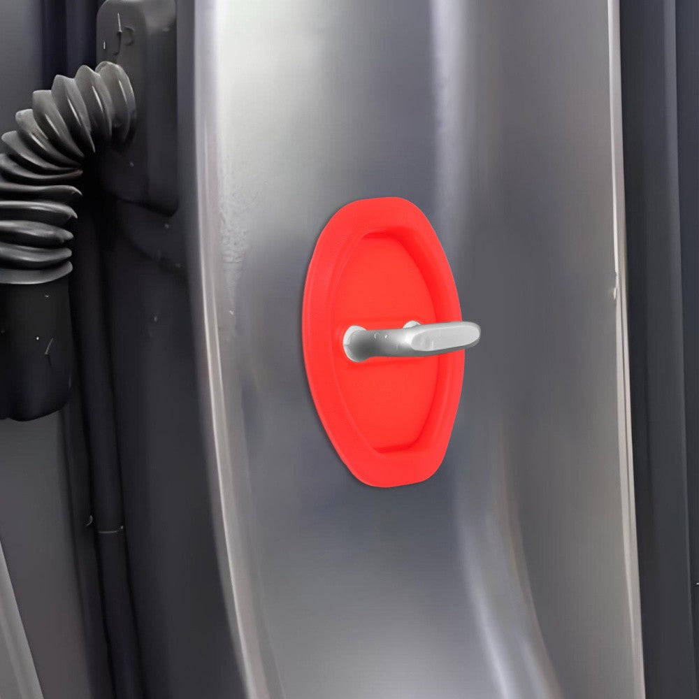 ya 5 8.7 4 Pcs Door Lock Protective Cover Car Protector Automotive Accessory Pads