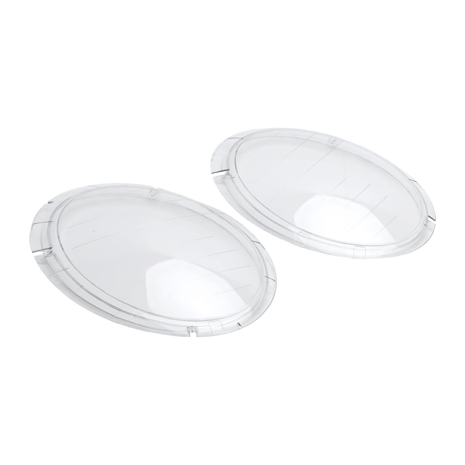 ya 1 8.5.4 Left +Right Headlight Lens Plastic Cover Shell 63126911701 02 for Mini Cooper