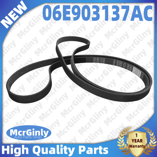 ya 1 7.1 Serpentine Belt 6PK2403 06E903137AC for Audi for A4 A5 for Q5 CALA CALB 3.2L