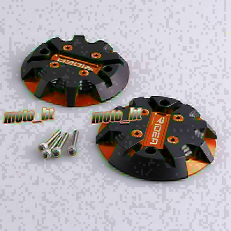 ya 3 6.23 Engine Stator Slider Cover Protector Fit for Yamaha T-max 530 2012 - 2015 Orange