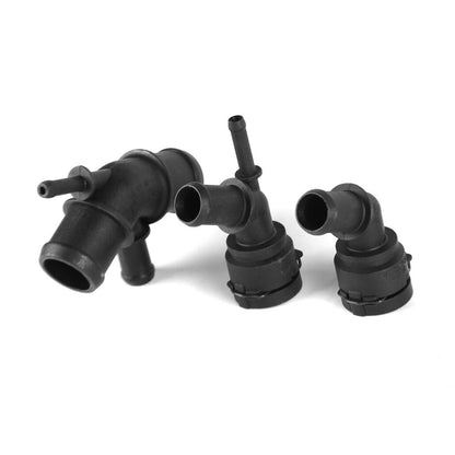 ya 5 8.7 3-Pack Coolant Hose Connector for VW Beetel for JETTA for Golf MK4 1.6L 1.8L 2.0L