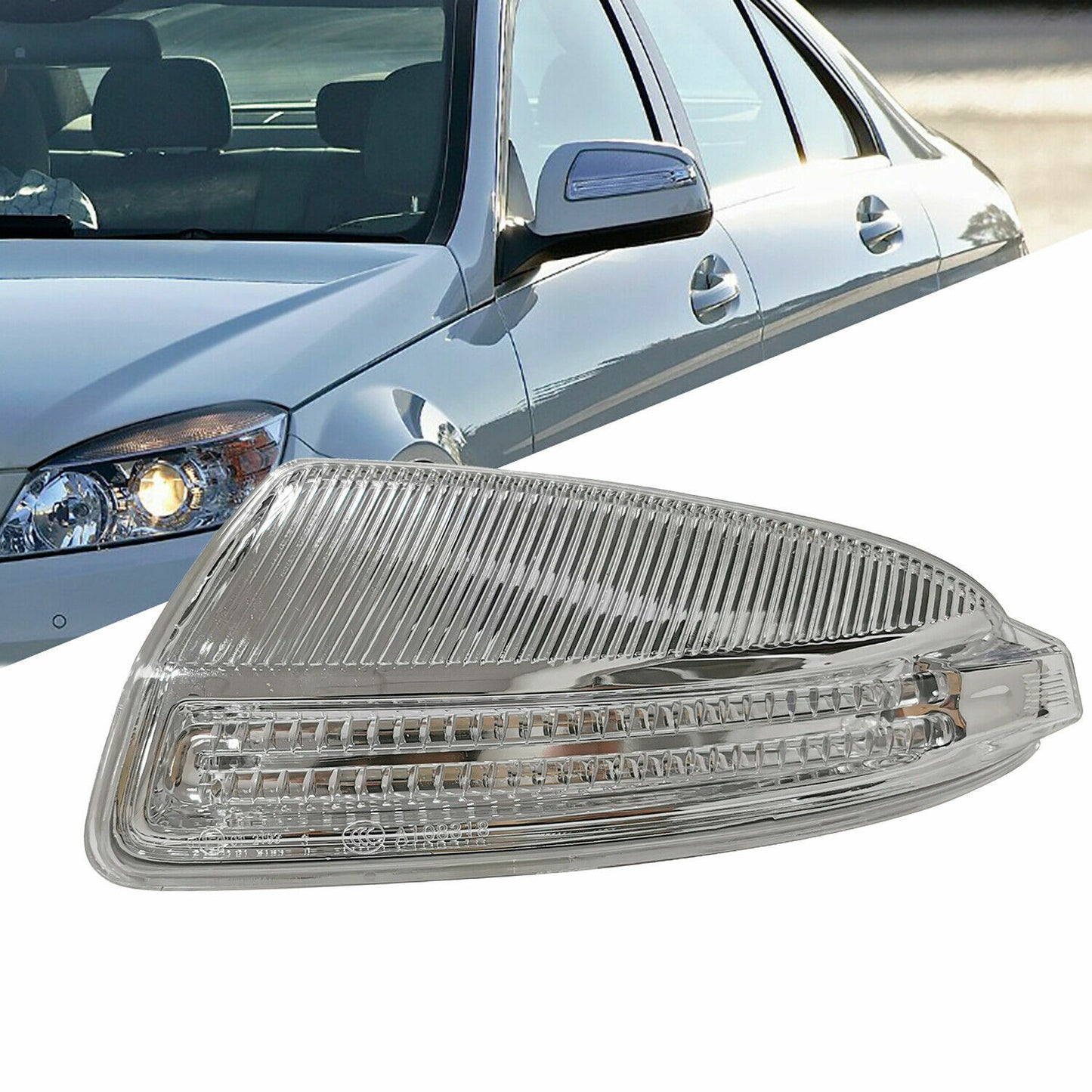 ya 1 8.5.4 A pair of door mirror turn signal lights for W204 W639 C63 C300 C350 AT