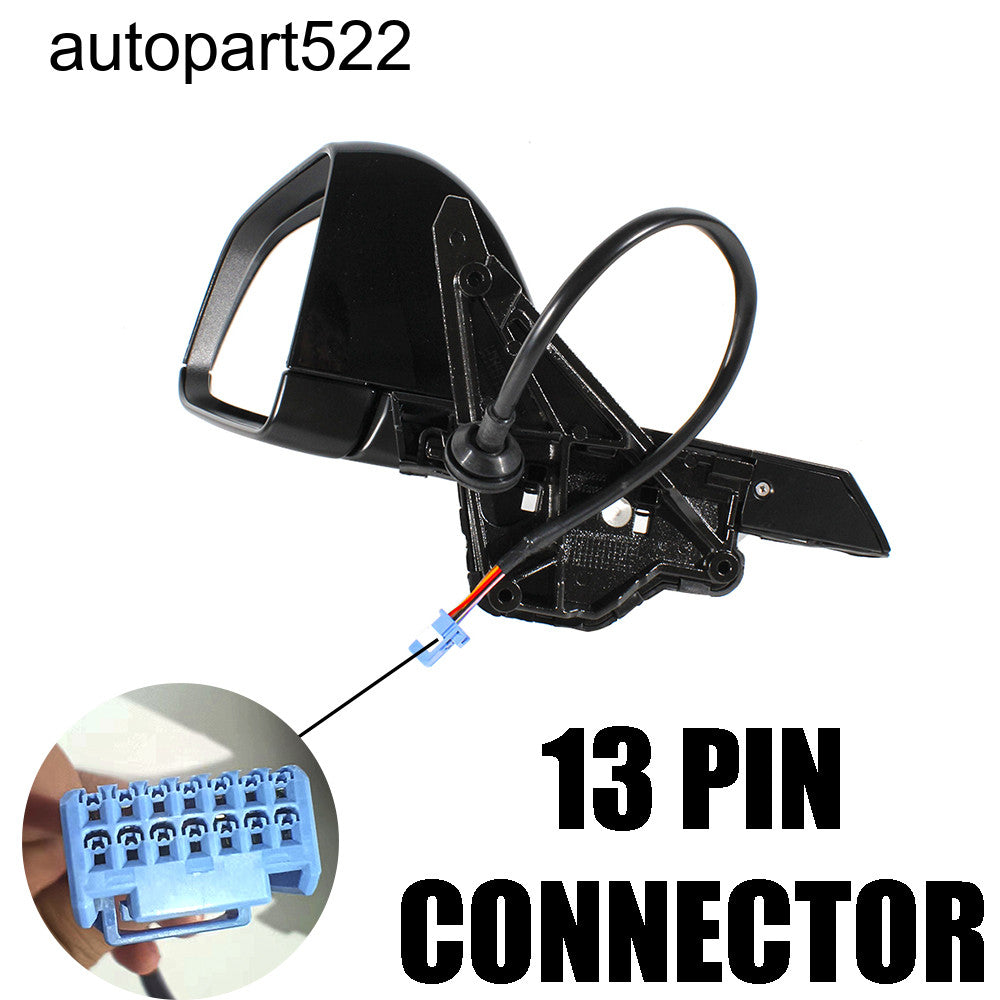 ya 5 8.7 for Tesla Model Y 2020 - 2023 Black Left Driver Side Mirror 13 Pin Heated