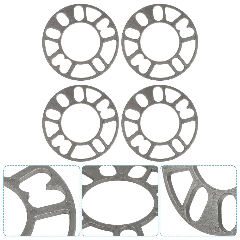 ya 5 8.7 4 Pcs Hub Spacer Truck Accessories Aluminum Wheel Spacers Universal