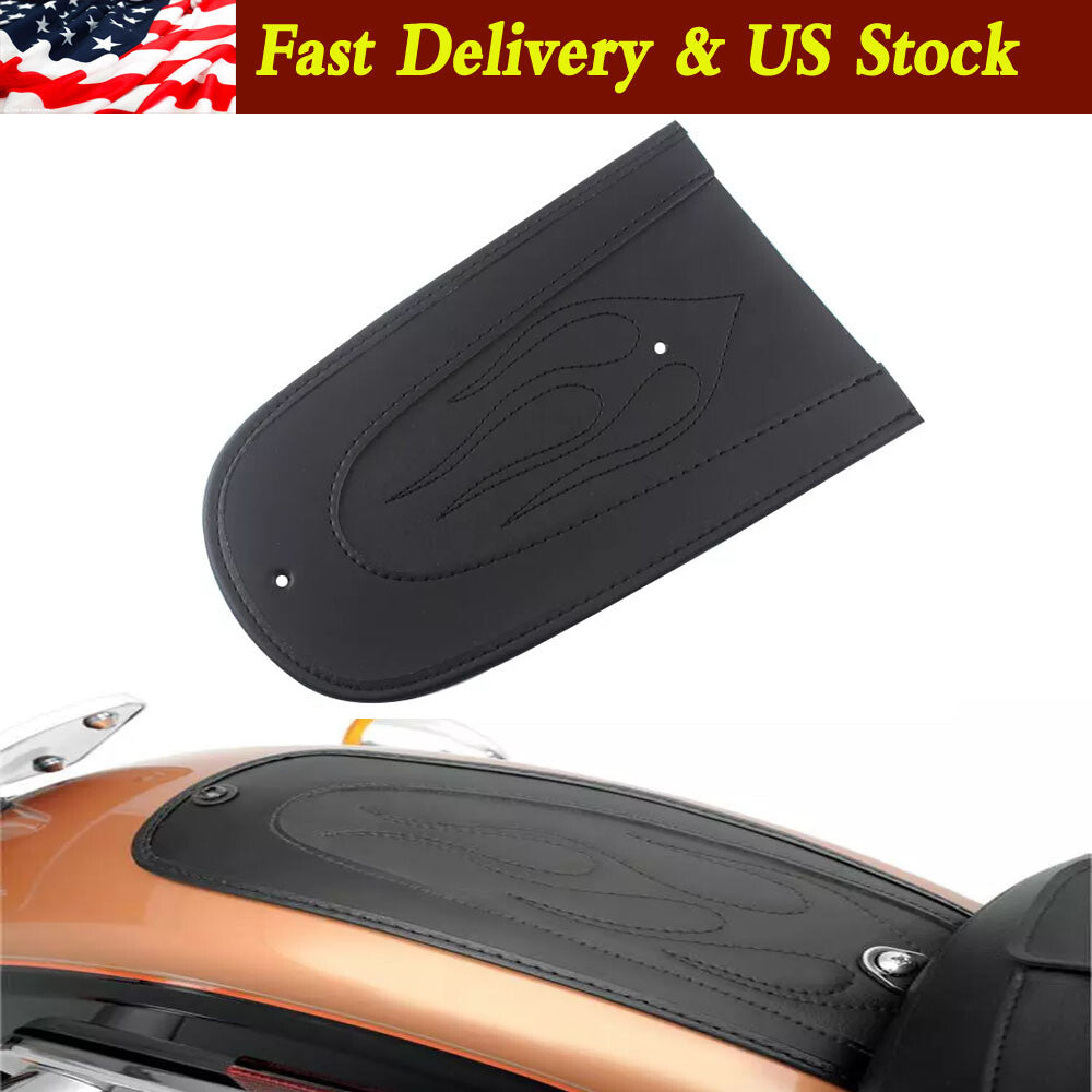 ya 5 8.7 Black Flame Rear Solo for Seat Fender Bib for Harley Sportster 883 1200 XL 04-16