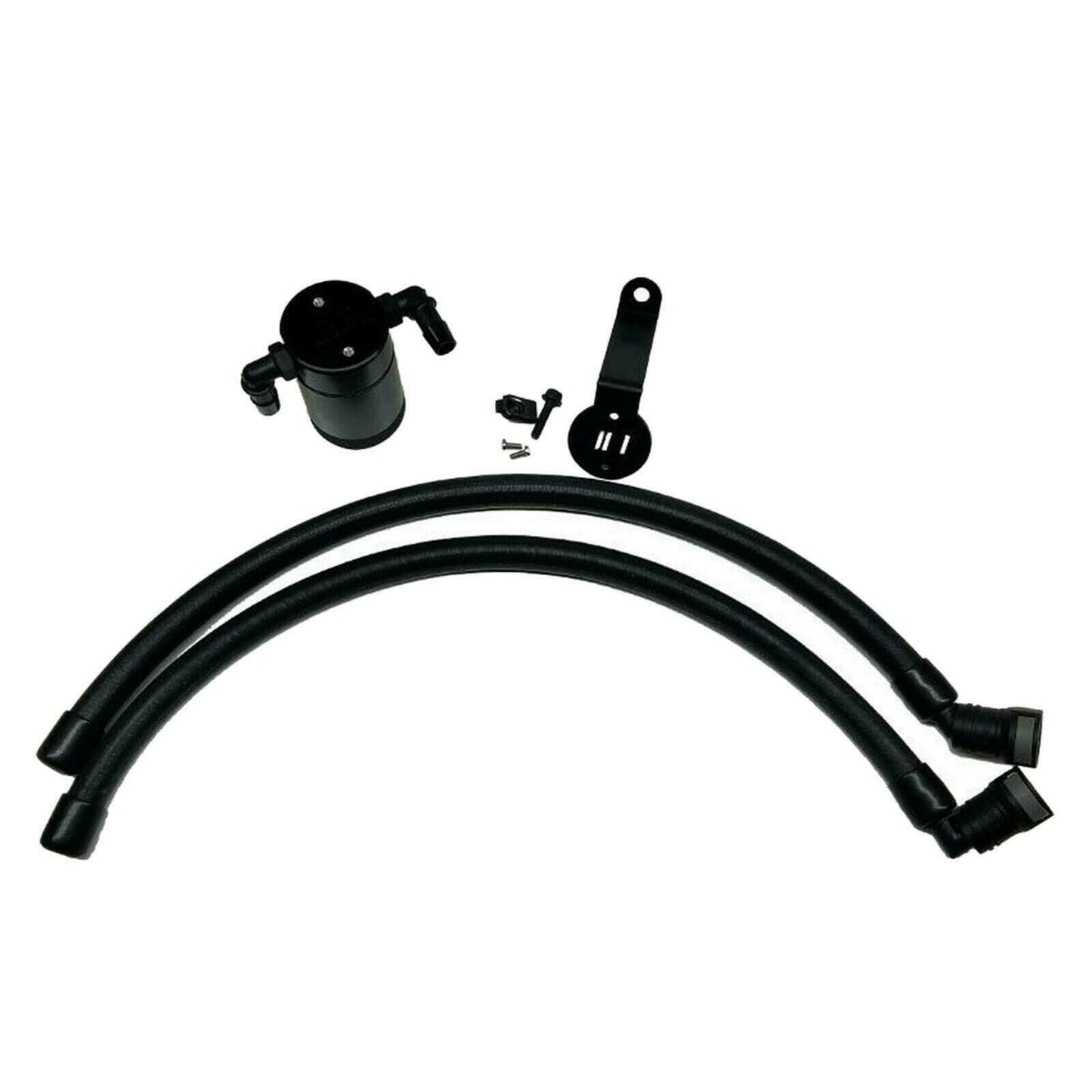 ya 5 8.7 Black JLT3016P-B Billet Oil Separator Capture for 11-21 for Ford F-150 5.0 V8 Coyot