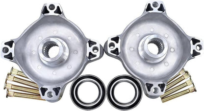 ya 5 8.7 Front Left Right Wheel Hub Service kit with Studs and 44mm Bearings for Polaris
