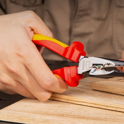 ya 25 Reliable Insulated Electrical Pliers, 6Inch Long, Suitable for High Voltage