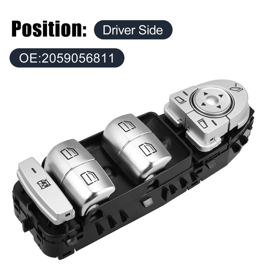 ya 1 8.5.1 Front Left Master Power Window Switch For W205 C300 GLC300 2015-18