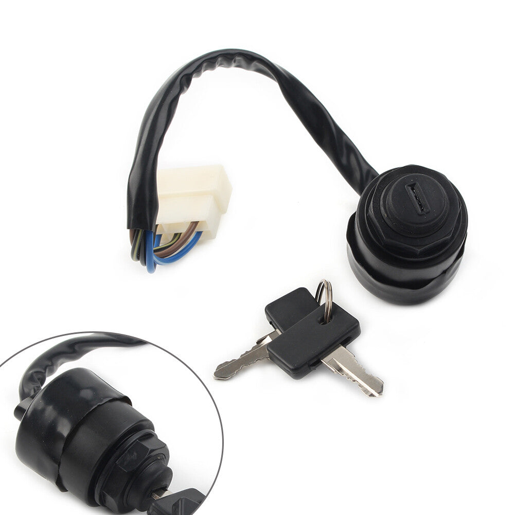 ya 1 7.4 Ignition Key Switch for Kawasaki Mule 610 4X4 KAF400A 2007-2016 KAF400G KAF400C