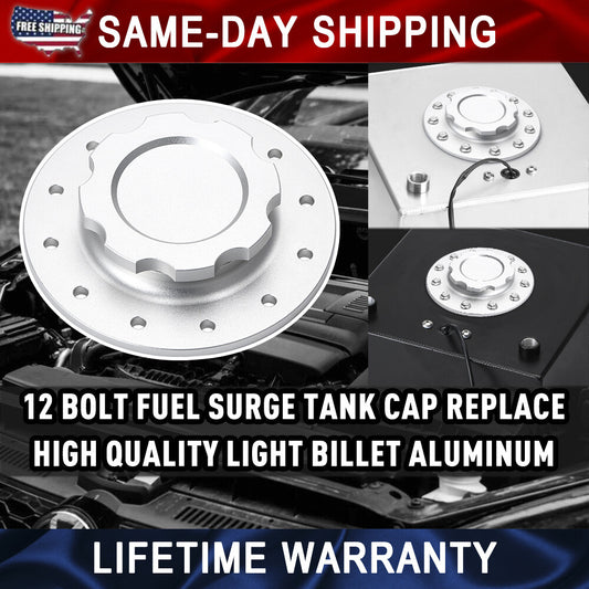 ya 11 6.8 160mm Fuel Cell Cap Gasket Filler Neck Cap 12 Bolt Opening Twist On Flush Cap