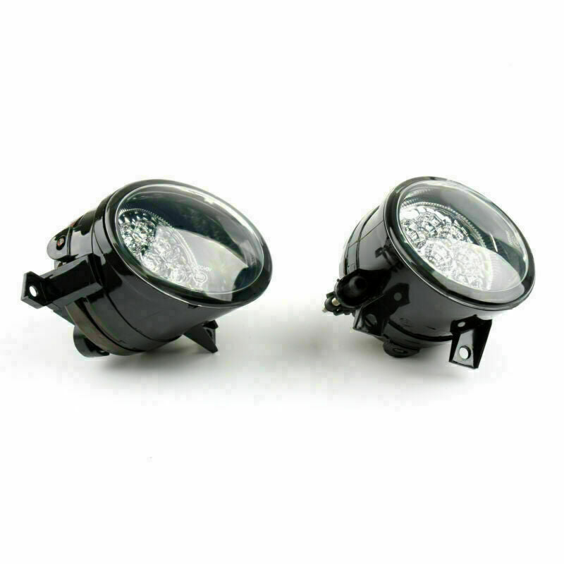 ya 1 8.5.2 Pair Of Front Clean LED Fog Light Lamp Fits for VW for Jetta MK5 Rabbit Eos for Tiguan