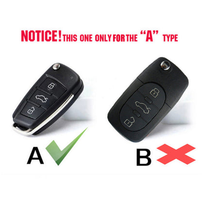 ya 5 8.7 for Audi TT A3 Q3 Car Key Flip Key 3_Button Housing Remotes