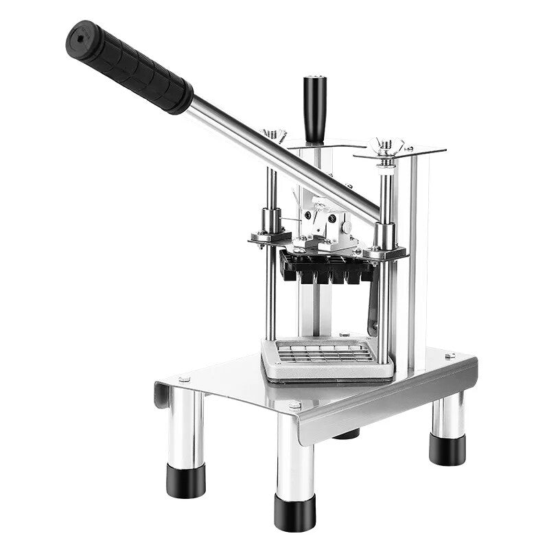ya 26 Commercial Chips Cutter Manual Vegetable Cutter With 3 Stainless Steel Blades