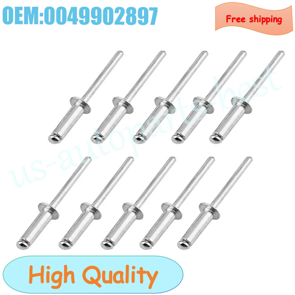 ya 3 6.25.2 Set Of 10 Multi Purpose Blind Rivet for for benz W204 W212 W463 0049902897
