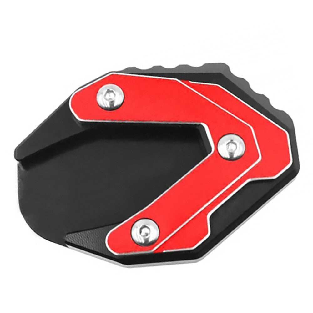 ya 4 6.17 Side Stand Enlarge Kickstand Pad Red for Suzuki GIXXER 250 SF GIXXER 150 125