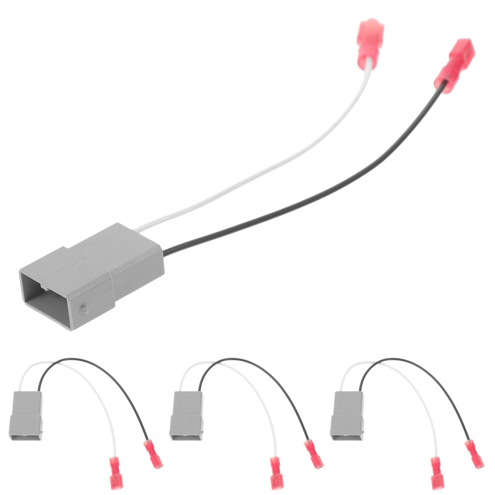 ya 5 8.7 4 Pcs Horn Harness Adapter Adapters Cable Connector Wires Speaker for Car