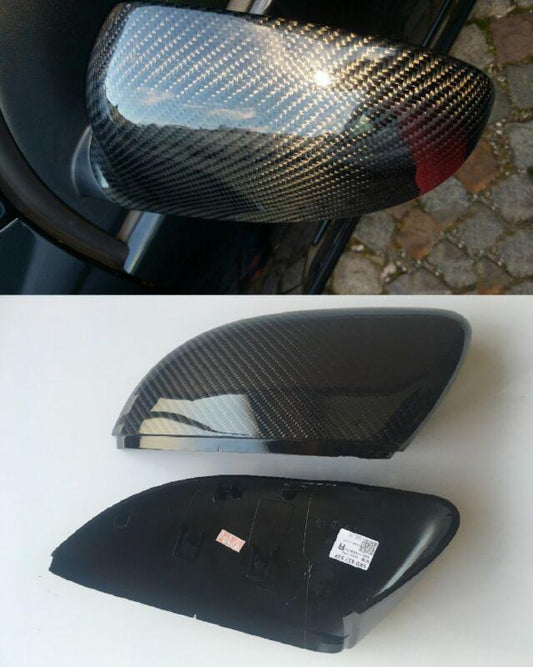 ya 7 6.10 Carbon Fiber Side Mirror Covers Set for Golf 6 MK6 5KD857537 Touran for VW
