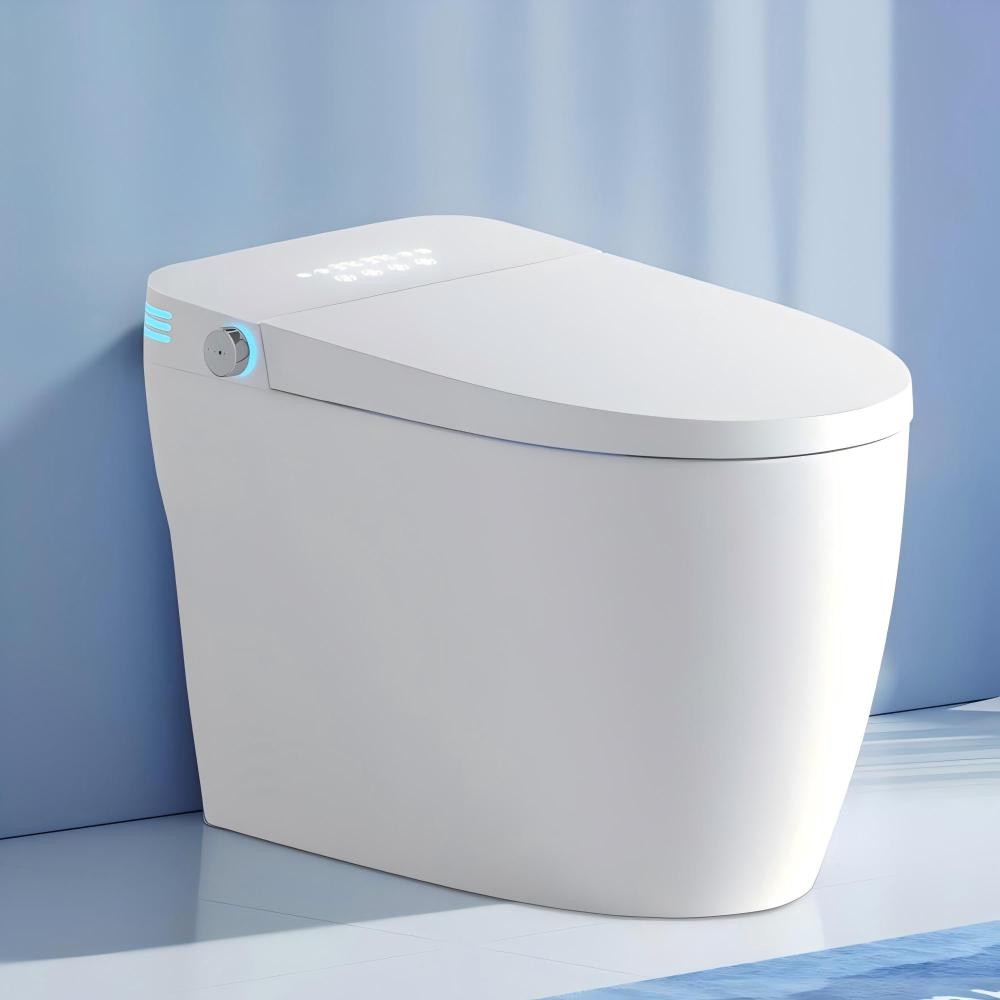 ya 28 Tankless Smart Toilet with Built-In Bidet (One-Piece) - Auto Flush/Open/Close
