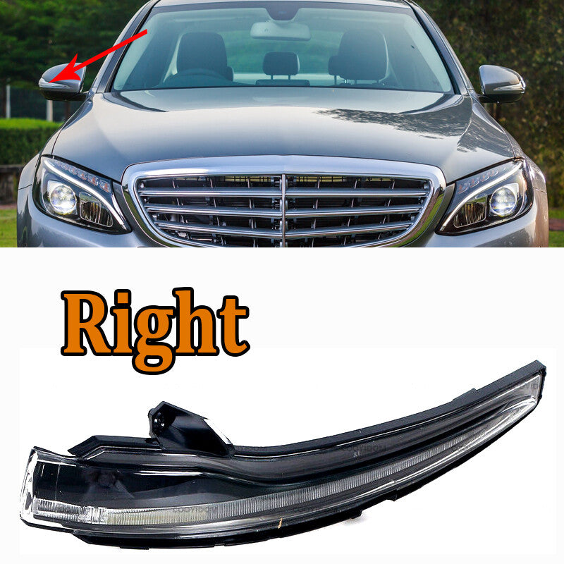 ya 4 6.17.2 Right Rear Mirror Turn Signal Indicator Lamp for Mercedes-benz W205 W213 W222