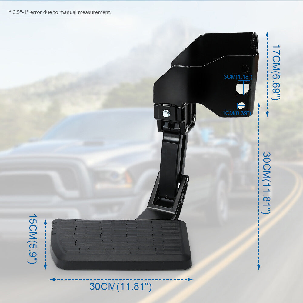 ya 5 8.7 Rear Retractable Bed Step 75306-01A For 2010-2018 for Dodge for Ram 1500 2500 3500
