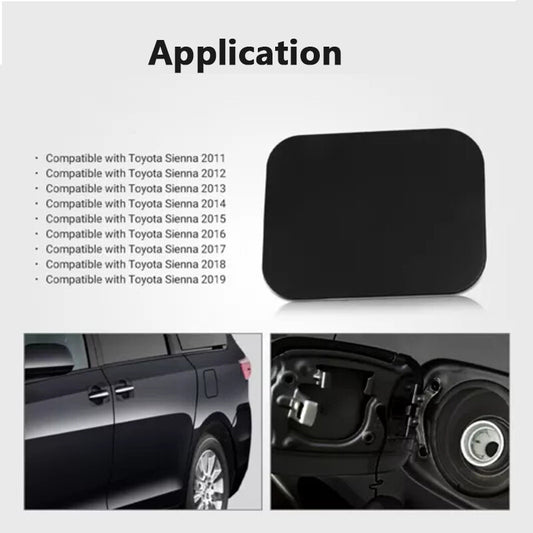 ya 1 6.30 Gas Cap Door Fuel Door for Toyota for SIENNA 2011 - 2019 for SIENNA 77350-08020 for Toyota Black