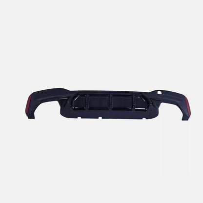 ya 10 10.28 Gloss Black Rear Diffuser Bumper For G30 G31 G38 5 M Sport 2017-2023 n