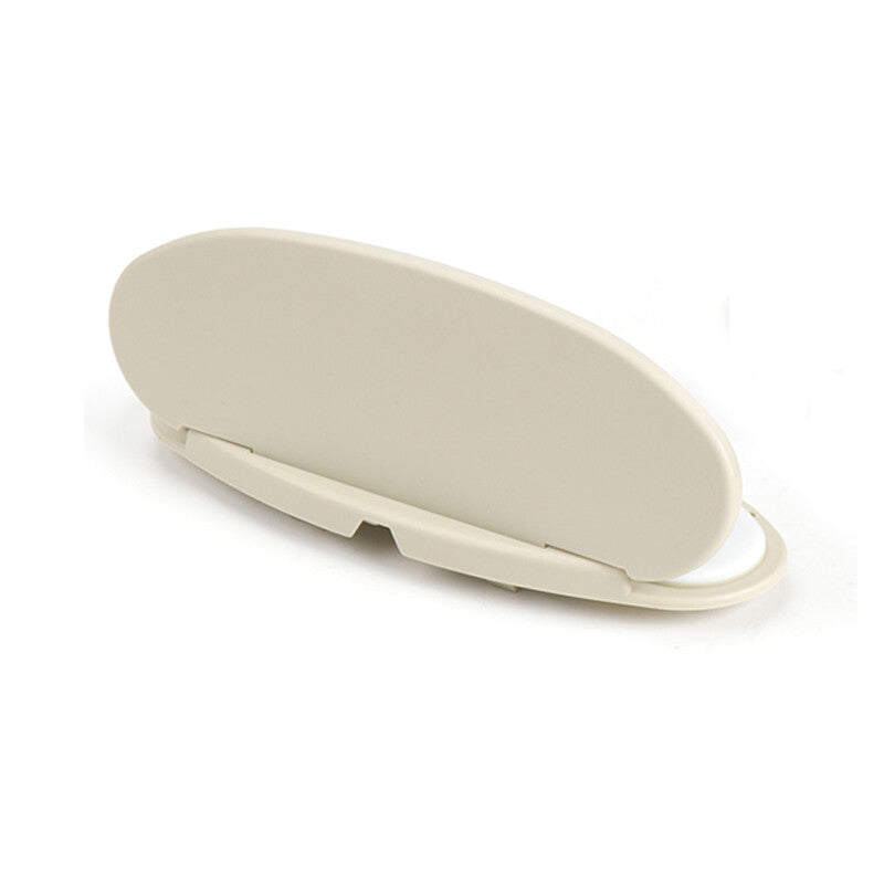 ya 5 8.7 Sun Visor Vanity Mirror Cover for BMW for Mini Cooper R55 R58 R60 07-14 Beige