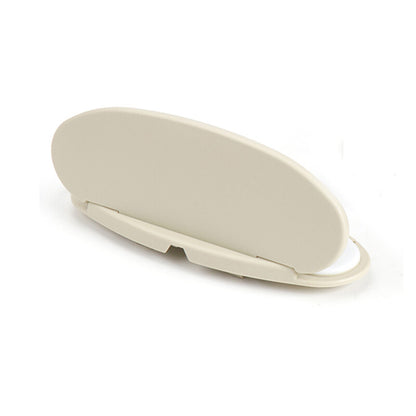 ya 5 8.7 Sun Visor Vanity Mirror Cover for BMW for Mini Cooper R55 R58 R60 07-14 Beige