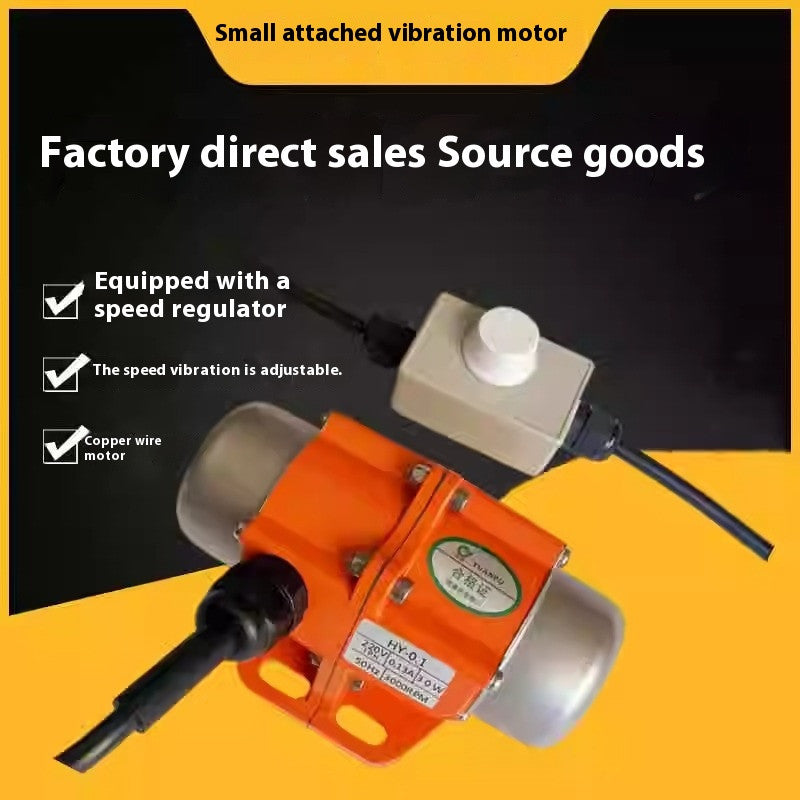 220V 120W Industrial Vibration Motor 1 Phase for Vibrating Screen W/ Controller