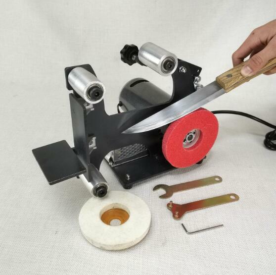 ya 17  Grinder Electric Belt Sander DIY Polishing Grinding knife ener Machine