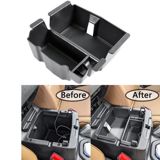 ya 8 5.26 For 2020-2024 for Jeep for Wrangler Gladiator Center Console Organizer Trays Storage Box