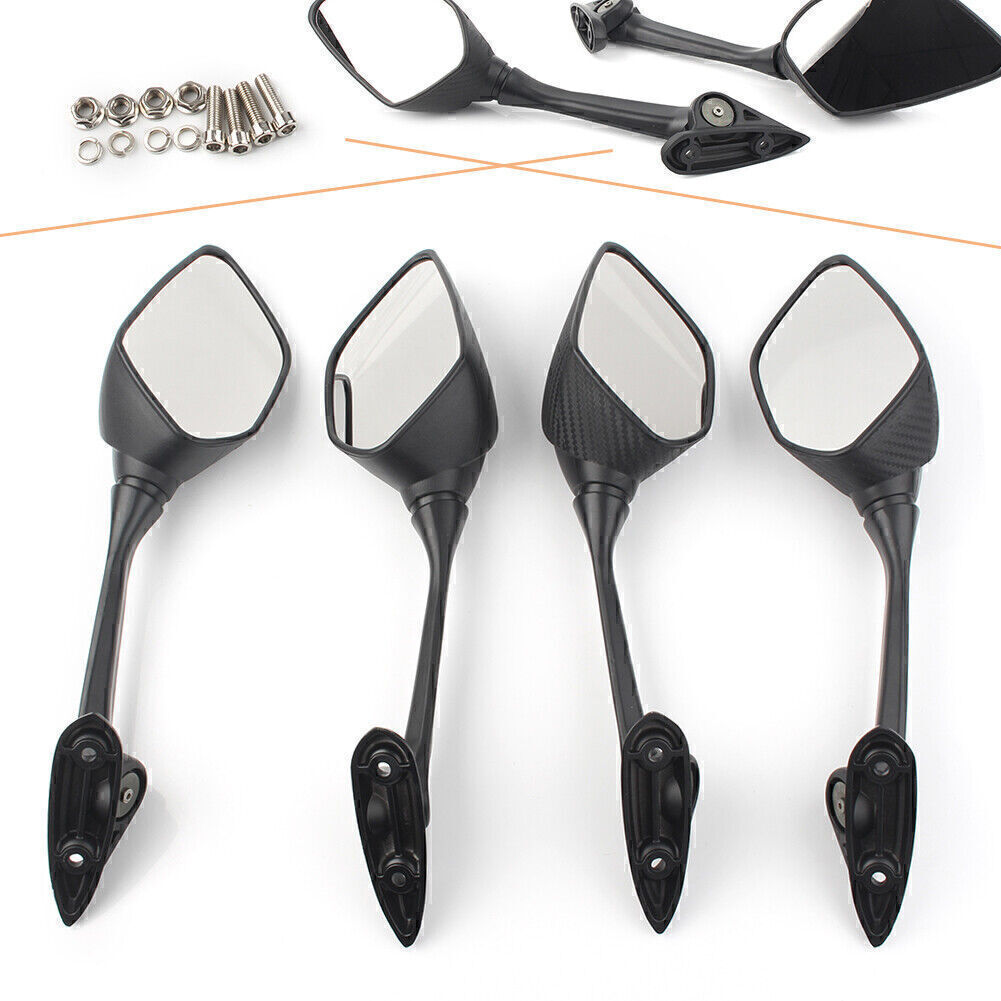 ya 4 6.21 2x Motorcycle Rear View Side Mirrors Fit for Yamaha YZF R25 YZF R3 YZFR3 2014-2018