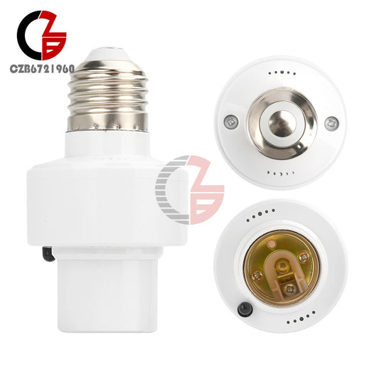 ya 14 Wireless Remote Control Light Lamp E27 Screw Bulb Base Holder Cap Socket Switch