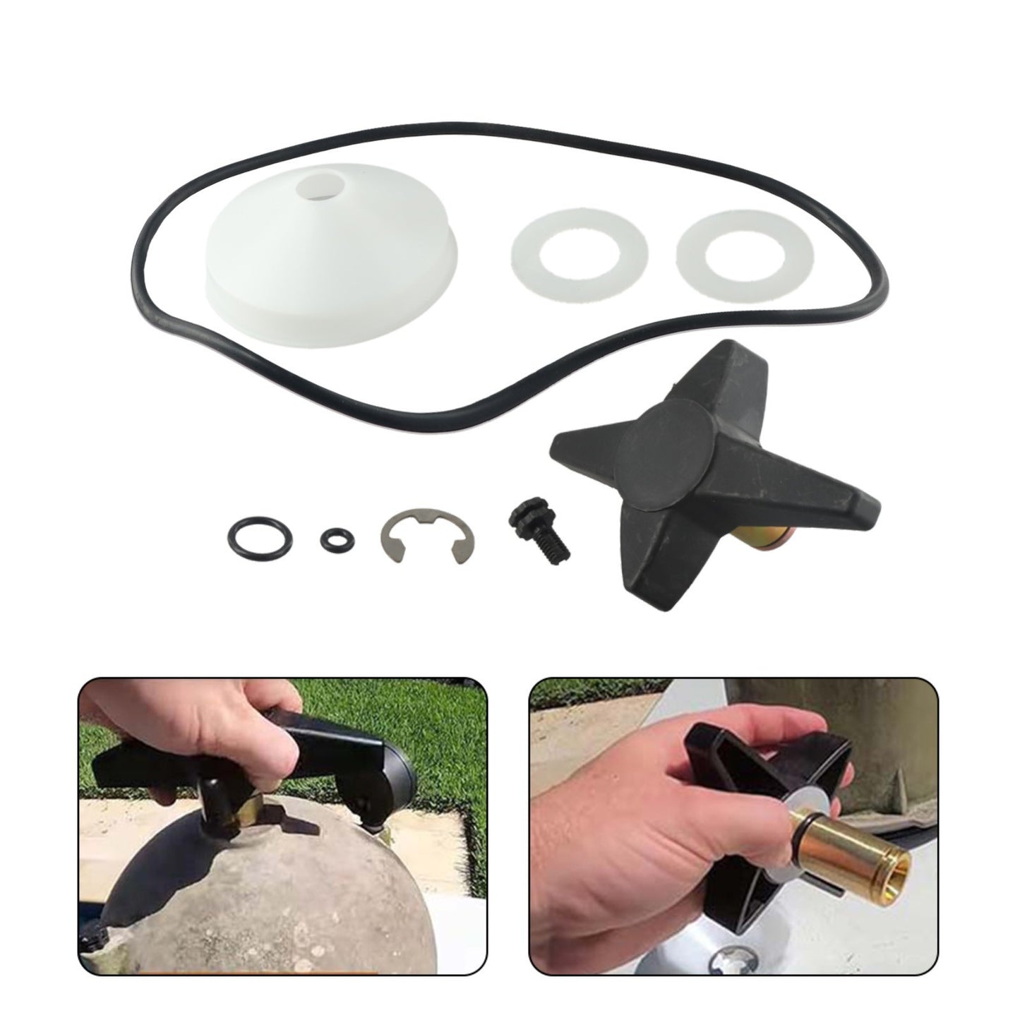 ya 14 Exceptio l Locking Knob And Pool Filter Knob Set For Hayward Cartridge Filters