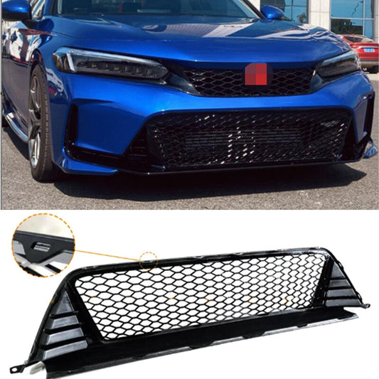 ya 10 10.28 FRONT LOWER GRILLE GRILL FOR 2022-2024 for HONDA for CIVIC TYPE-R FL5 STYLE