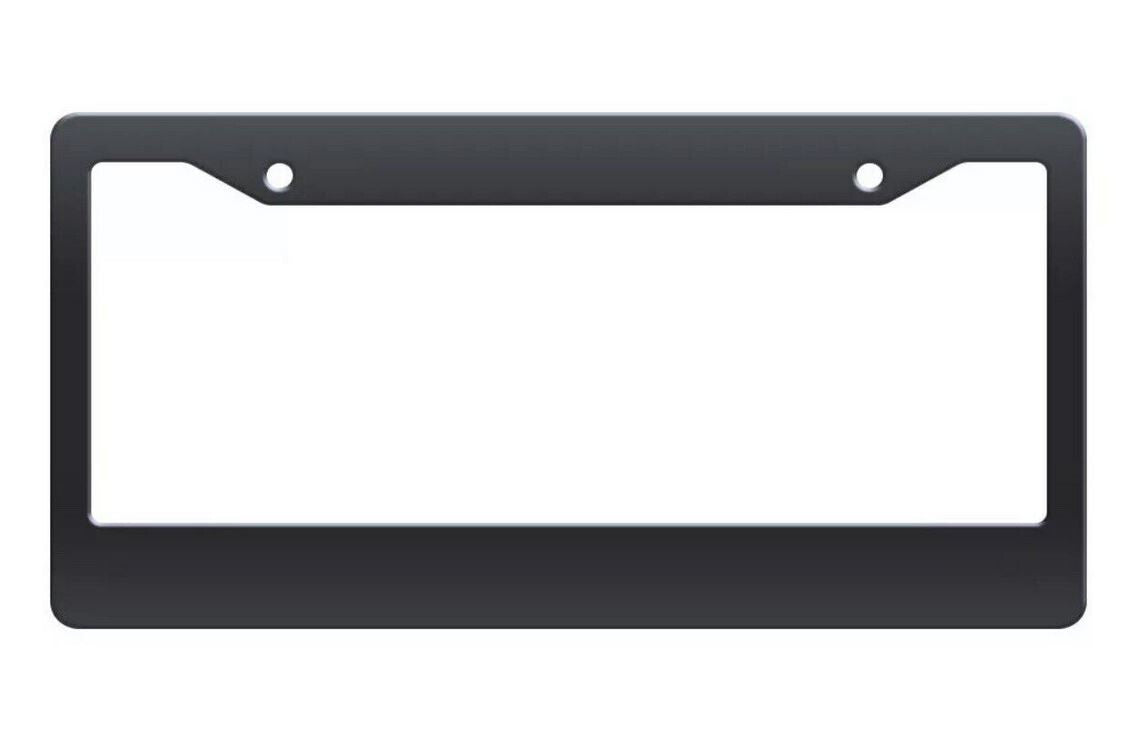 ya 1 8.5.1 Car License Plate Frame Cover Hood Rear Trunk American Flag Chrome for 1x