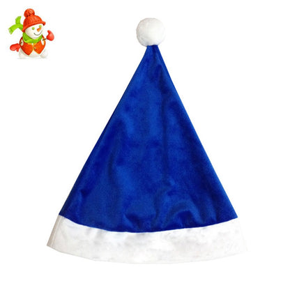 ya 25  Party Accessories Xmas Beanie Orange Santas Hat Claus Hats