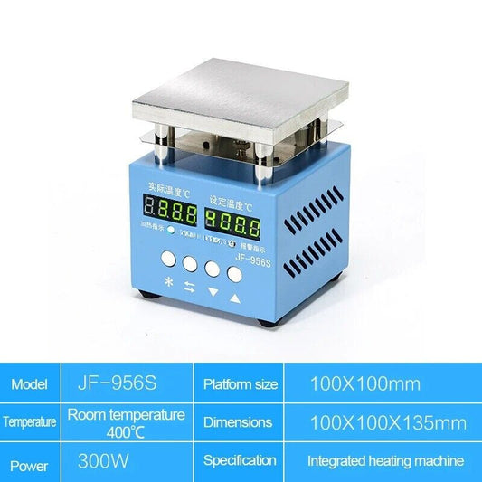 ya 26 8.1 Dual Display Heating Plate LED Bead Welding Table Adjustable Ironing Machinea