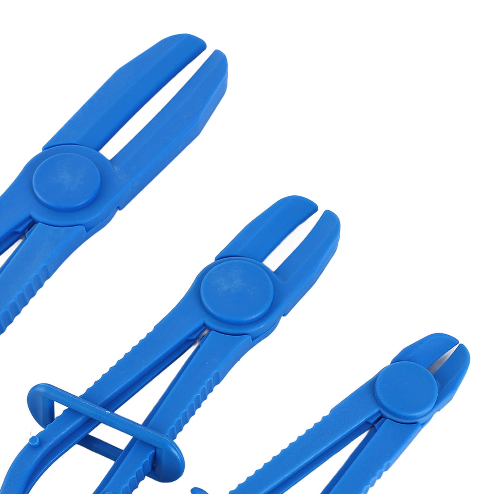 ya 25 3PCS Flexible Hose Line Pliers Insulated Nylon Brake Fuel Hose Clamp Tools