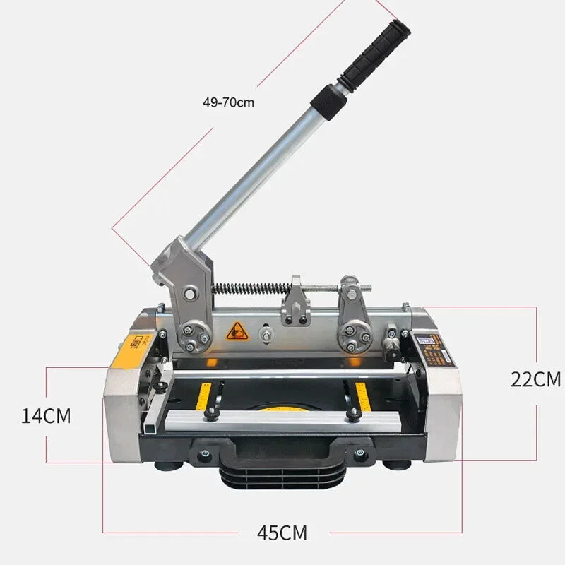 ya 26  Silent Floor Cutting Guillotine 45 De Adjustable Cutter