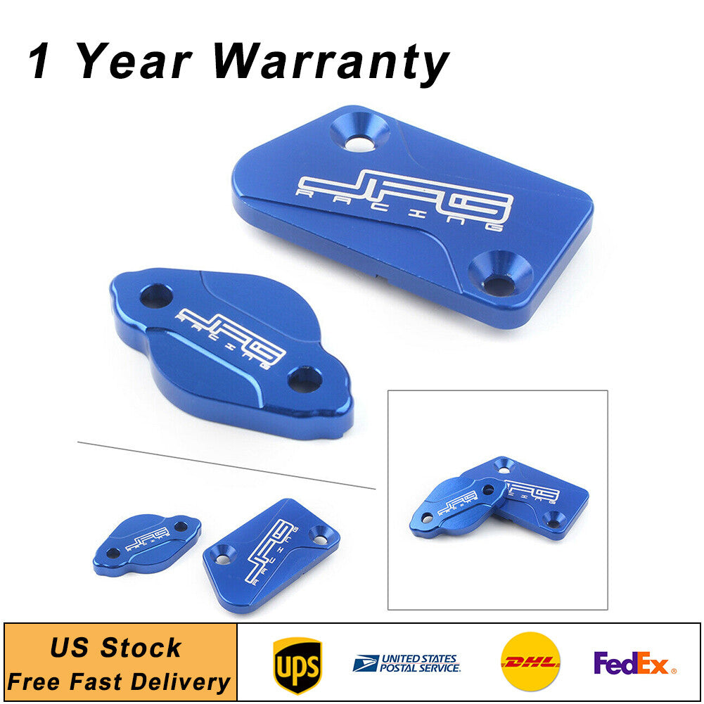 ya 4 6.17.2 Front Rear Brake Reservoir Fluid Covers Cap for Yamaha YZ125 YZ250 YZ450F WR250F