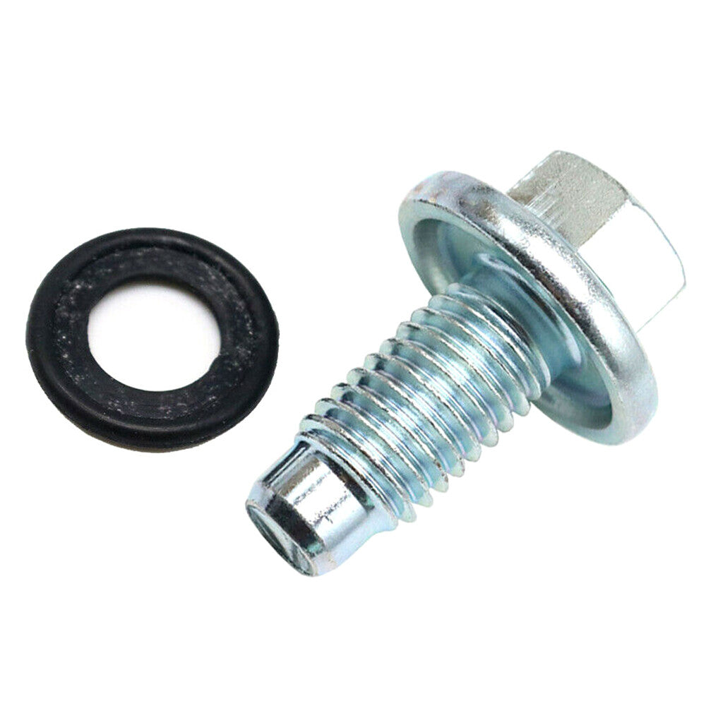 ya 12 5.21 NEW Engine Oil Drain Plug w/Neoprene Gasket Fits for Chevy for Buick for Cadillac for Chevy