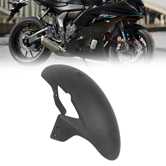 ya 7 6.10.2 for Yamaha R7 Front Fender 100% Carbon Fiber Front Mud Cover - Matte