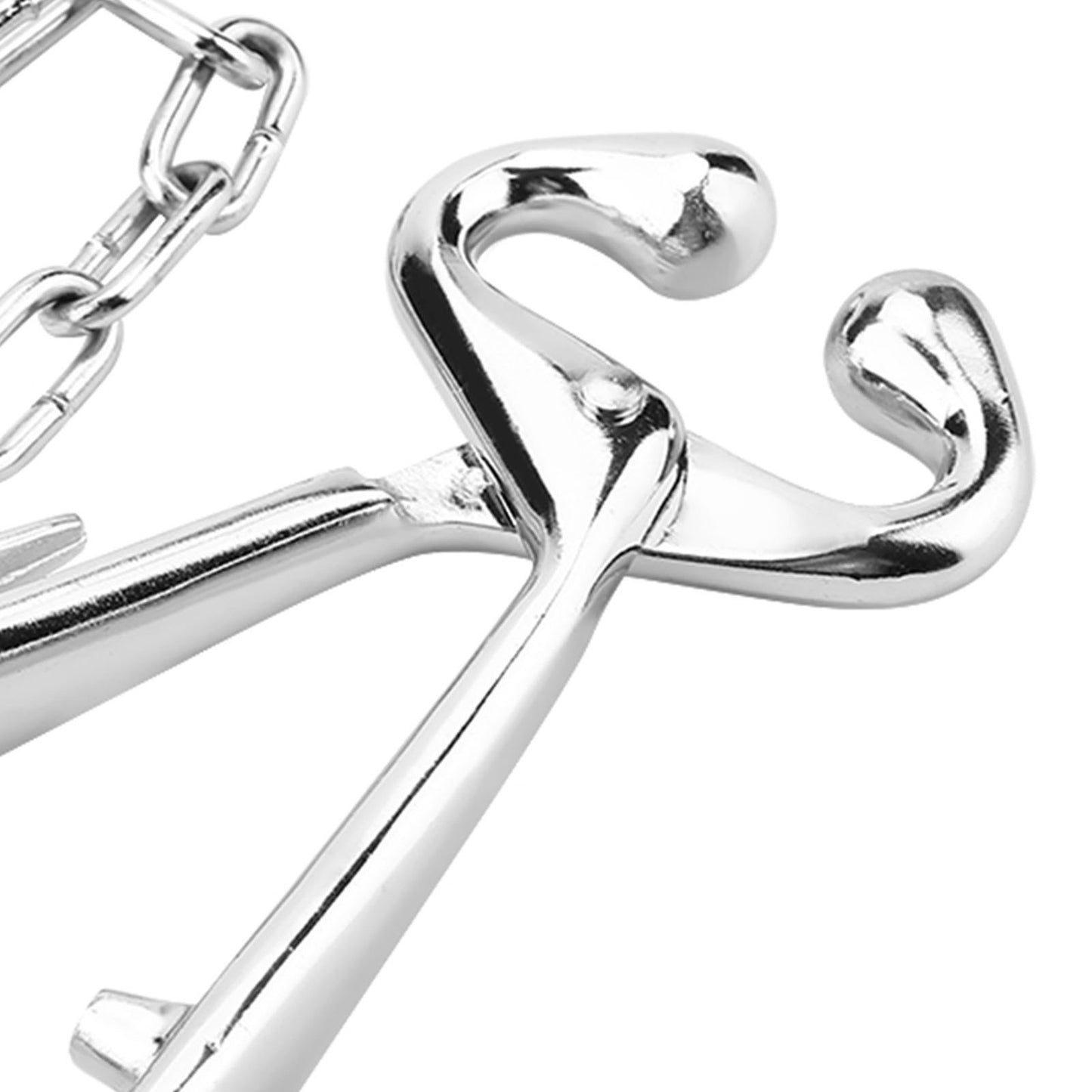 ya 25 Stainless Steel Cow Nose Pliers Bull Cattle Bovine Clip With Chain